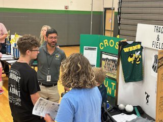 We enjoyed meeting our incoming Yellow Jackets and sharing all of the great things about WBMS at New Student Orientation tonight!