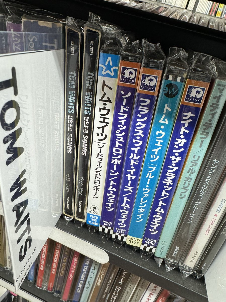 He’s big in Japan. @tomwaits