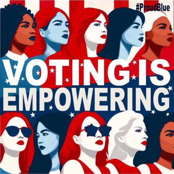 #DemVoice1 #DemsUnited As some of you know, I speak to our young people regularly about the importance of registering to vote. There are many who are motivated but others who still feel reluctant that their vote will matter. I do find however, that more young women are realizing…
