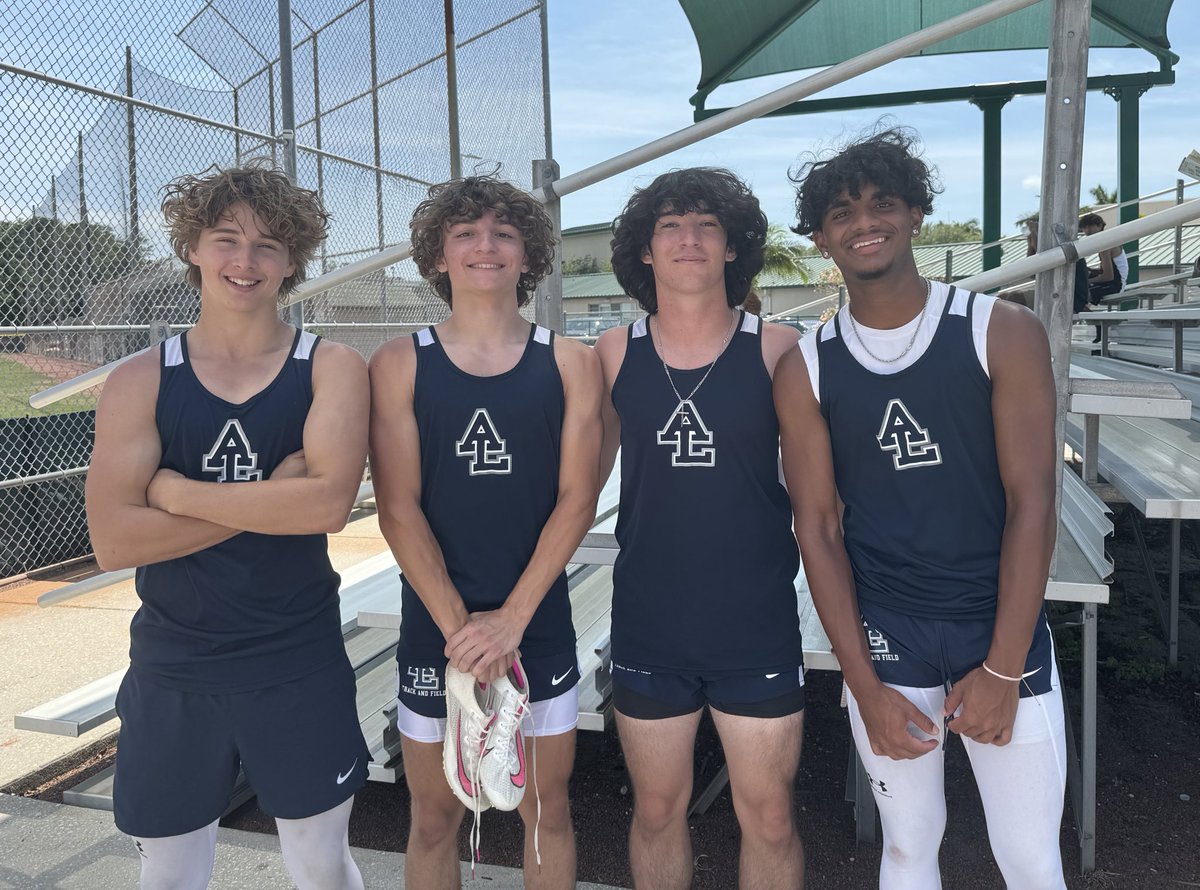 AATLTrackField's tweet photo. Boys 4 x 100 Relay runs a speedy 46.11, finish 13th and drops 1.35 seconds from Districts! Great job to Gavyn W., Dalton E, Krish P. &amp; Owen B.! Go Wildcats! @AATLWildcats @Biggamebobby @Andy_Villamarzo @Shawn_1111 https://t.co/ZPf1K1c23V