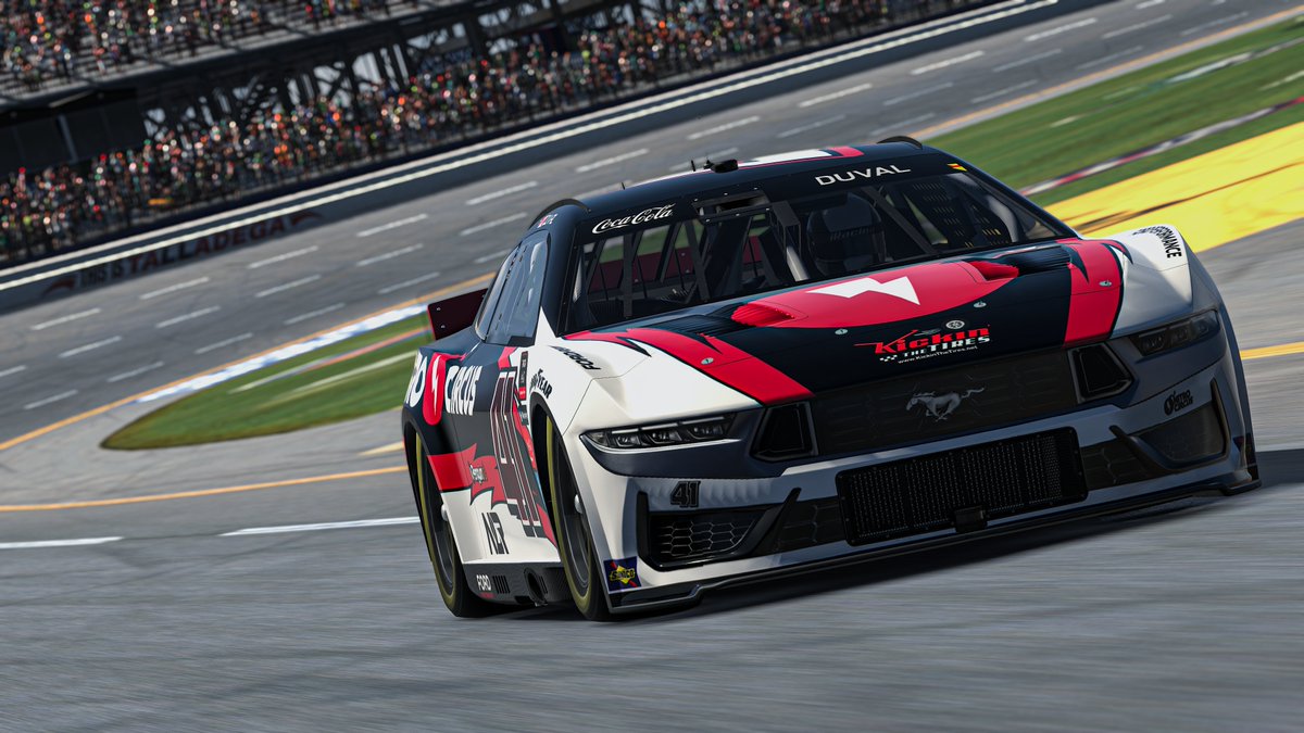 NEWS: @DDuval42 wins tonight's @ENASCARGG Coca-Cola iRacing Series race at @TALLADEGA! It's his second career victory in dramatic fashion! #eCCiS First win since July 26, 2016 at Indianapolis Motor Speedway!