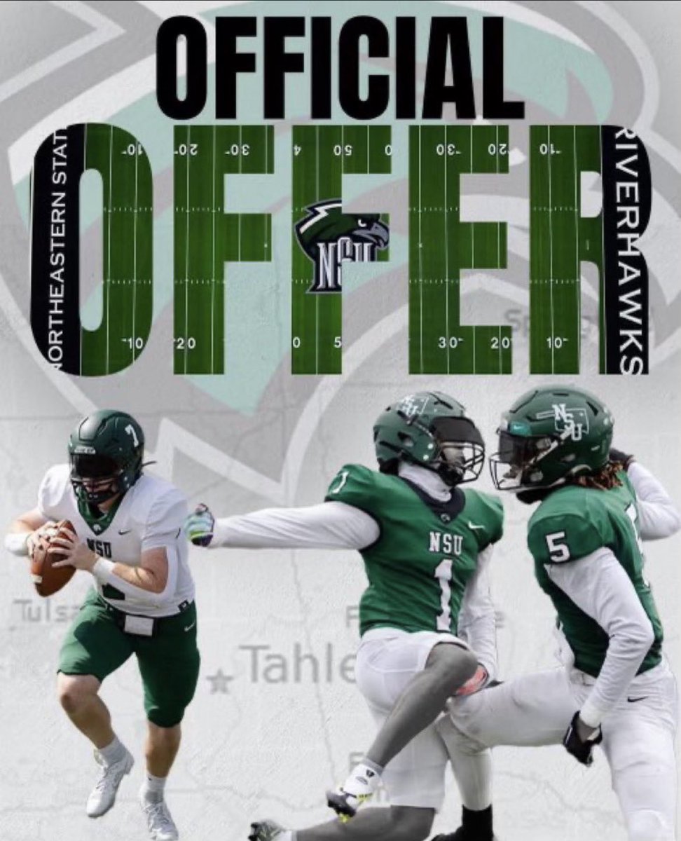 Big Thank you to coach <a href="/CoachJune26/">Junior Tanuvasa</a> for coming out, after a great conversation I am excited to announce I have been offered by Northeastern State University! #goRiverhawks