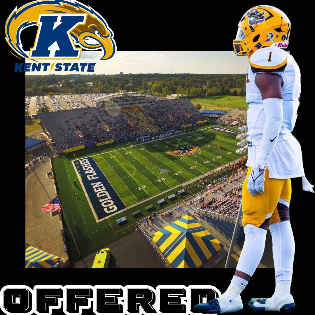 Blessed and honored to receive an offer from <a href="/KentStFootball/">Kent State Football</a> 
 #KentGrit
<a href="/Coach_CJRobbins/">Cameron (C.J.) Robbins</a> <a href="/CorsairsFB/">Carmel Football</a> <a href="/Jmack37/">Jason McKie</a> <a href="/coachbamoore/">Billy Moore</a> <a href="/olin_kreutz/">Olin kreutz</a>  <a href="/EDGYTIM/">Timothy “EDGYTIM” OHalloran</a> <a href="/Phouly31/">pete houlihan</a>