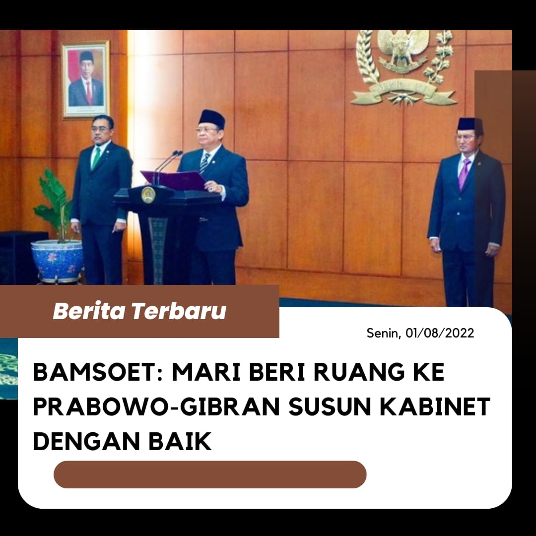 Mari beri ruang ke Prabowo Gibran susun Kabinet dengan baik. Rakyat Indonesia mendukung hasil putusan KPU terkait hasil Pemilu 2024. Jangan terprovokasi kelompok pemecah belah bangsa #pemilu2024 #pemiludamai #nohoax #IndonesiaMaju