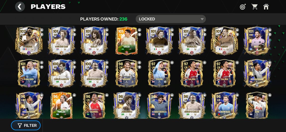 TOTS collection till date Account 1 @KnowHash Account 2 @Singh_Jassa_ Share your collection in comment best collection will get a prize like and repost @FCMobileCrew @EAFCUniverse24 @KJavierFM @FirstHalfYT @its_Esl4m @yashahuja01