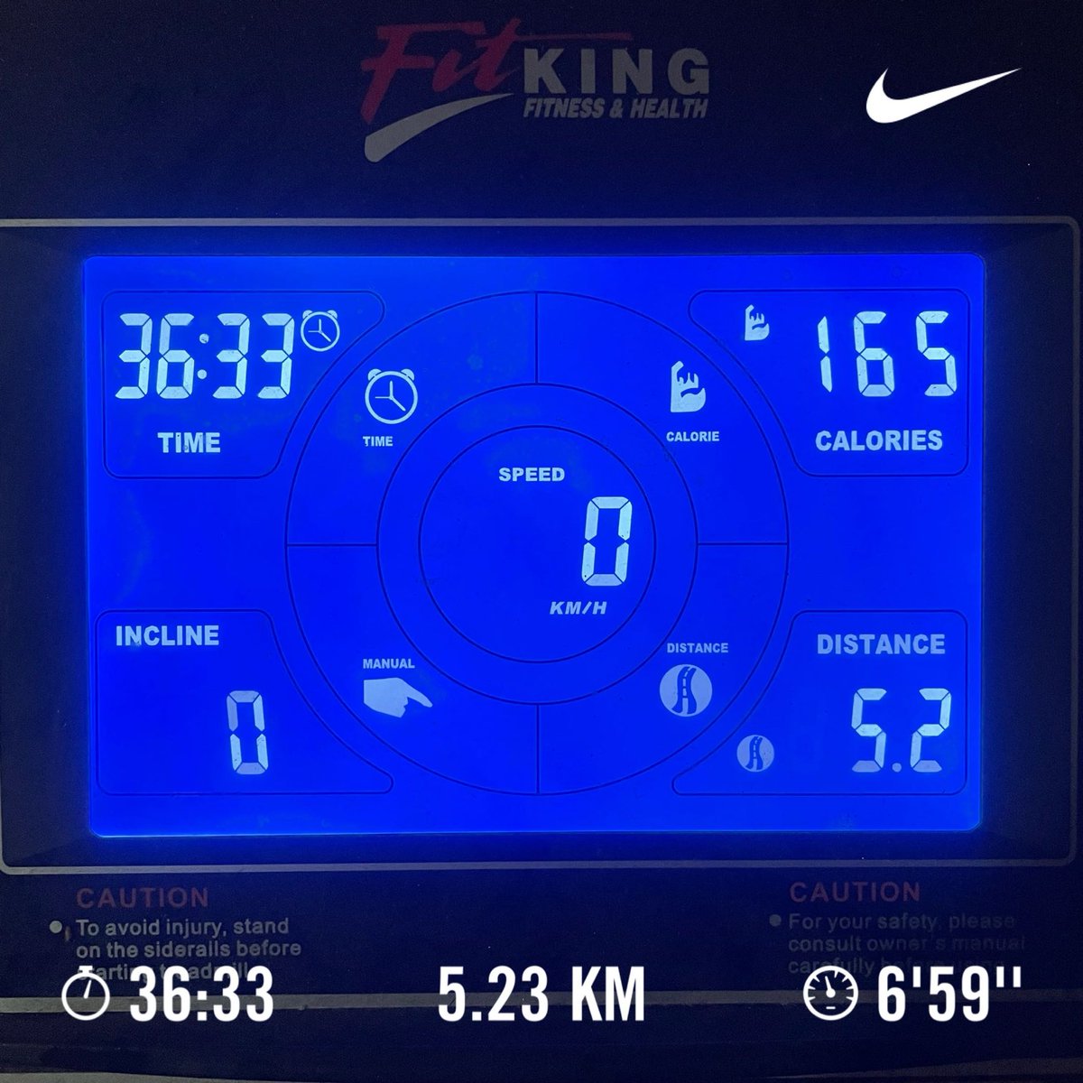 Ran 5.23 kilometres with Nike Run Club RunStreakDay 3296 of #runningstreak #h_art Day12 of #100daysofrunningchallenge2024 #HDOR #100 daysofrunning #run #running #nrc #nrcindia #garmin #beatyesterday #20240508 #202405 #2024 #treadmillrun #fitking