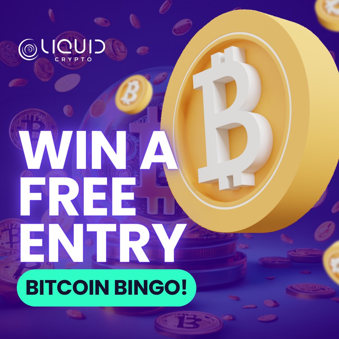 🅱️Calling all Bitcoin Buffs! @_LiquidCrypto's Bitcoin Bingo is Back! Get your FREE entry and a shot at a massive 10,000 USD jackpot by completing a quick quest and predicting the price of BTC! Don't miss out on this exciting chance to win big! The first 300 $BLOBZ holders to