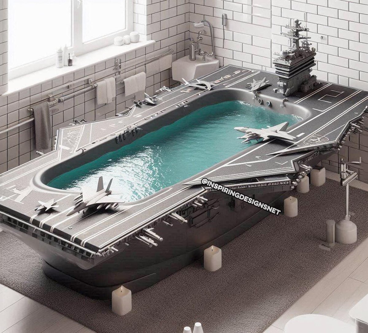 Trying to talk the mrs into getting a new bath tub 

Doesn’t seem to be working at the moment