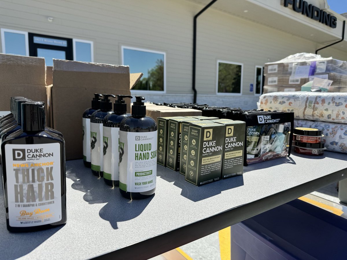 Duke Cannon donated so much smell good products to Nebraskas Tornado victims that Elkhorn, NE will now be the Best Smelling city in America 👊🏽🇺🇸 DukeCannon.com