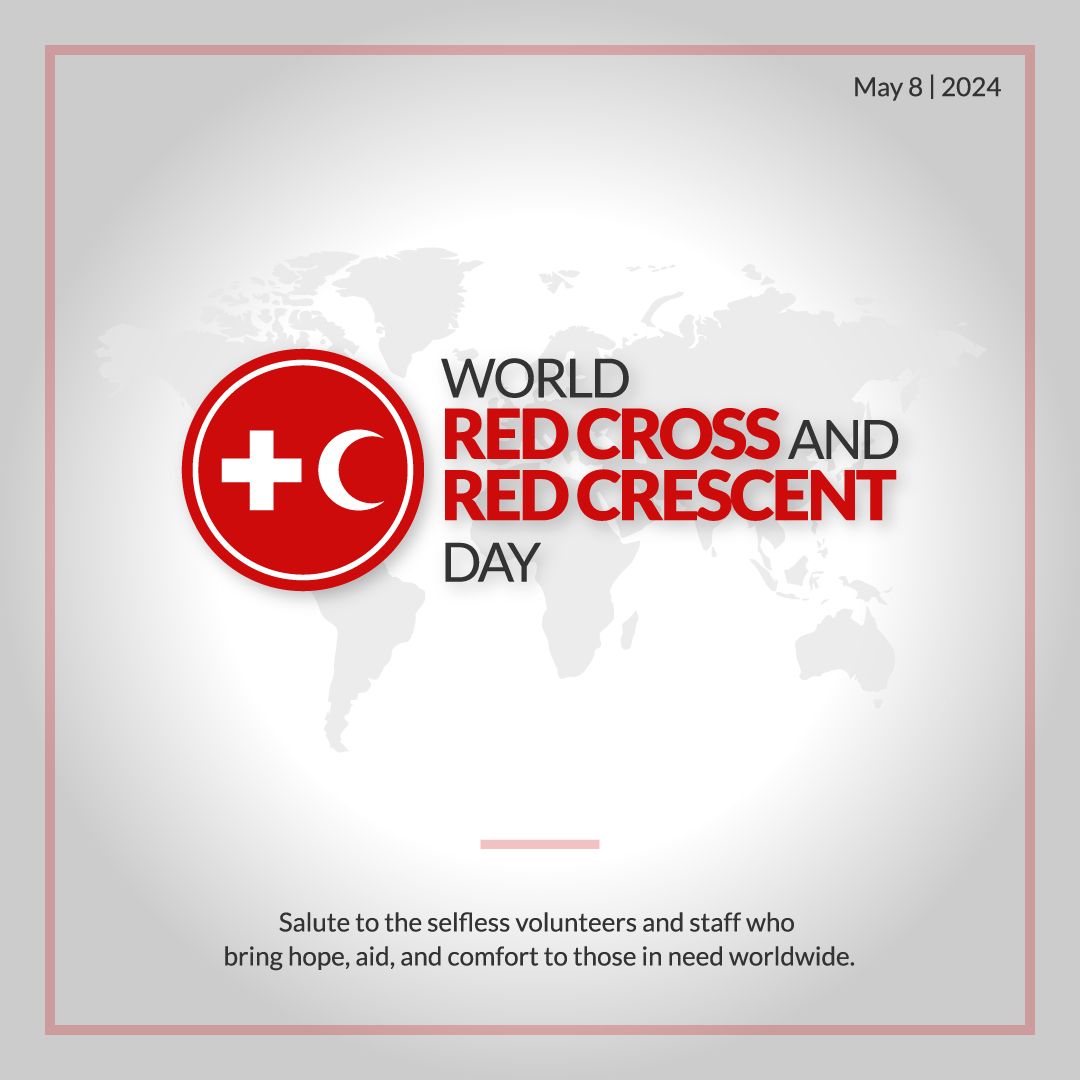Today is International Red Cross Day! 🎉 
Let's thank the heroes who help others in need. ❤️ 

Design by me

#RedCrossDay #ThankYouHeroes #international #HumanitarianHeroes #SupportAndKindness #GlobalSolidarity #AidForAll #InternationalSolidarity #HelpingHands #CommunitySupport