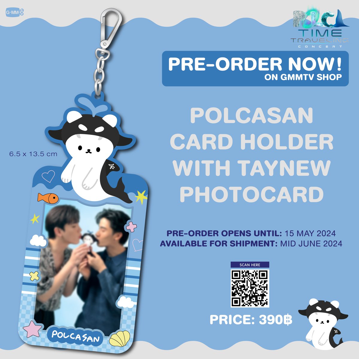 Who hasn’t pre-ordered POLCASAN CARD HOLDER WITH TAYNEW PHOTOCARD? POLCASAN CARD HOLDER WITH TAYNEW PHOTOCARD gmm-tv.com/shop/polcasan-… #PolcaTimeTravelingConcert #GMMTV