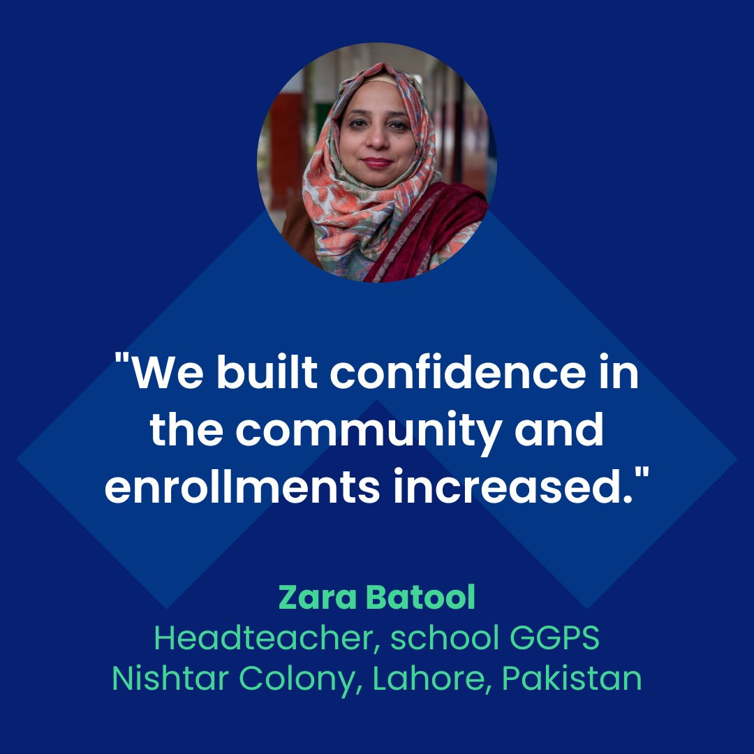One of the first challenges to enroll out-of-school children is identifying them. Through the TALEEM program in Pakistan, @GPforEducation and @UNICEF_Pakistan funded awareness campaigns to inform families about education options and to build trust: g.pe/PC7I50R53vu