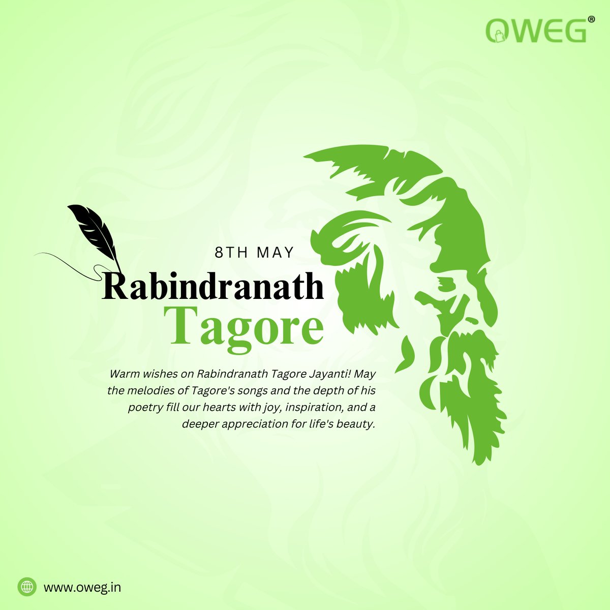 Embracing the poetic whispers of Tagore's legacy today and always! 

#oweg #rabindranathjayanti #tagoretunes #melodiesofmyheart #tagorevibes #poeticwhispers #soulfulsymphony #tagoretango