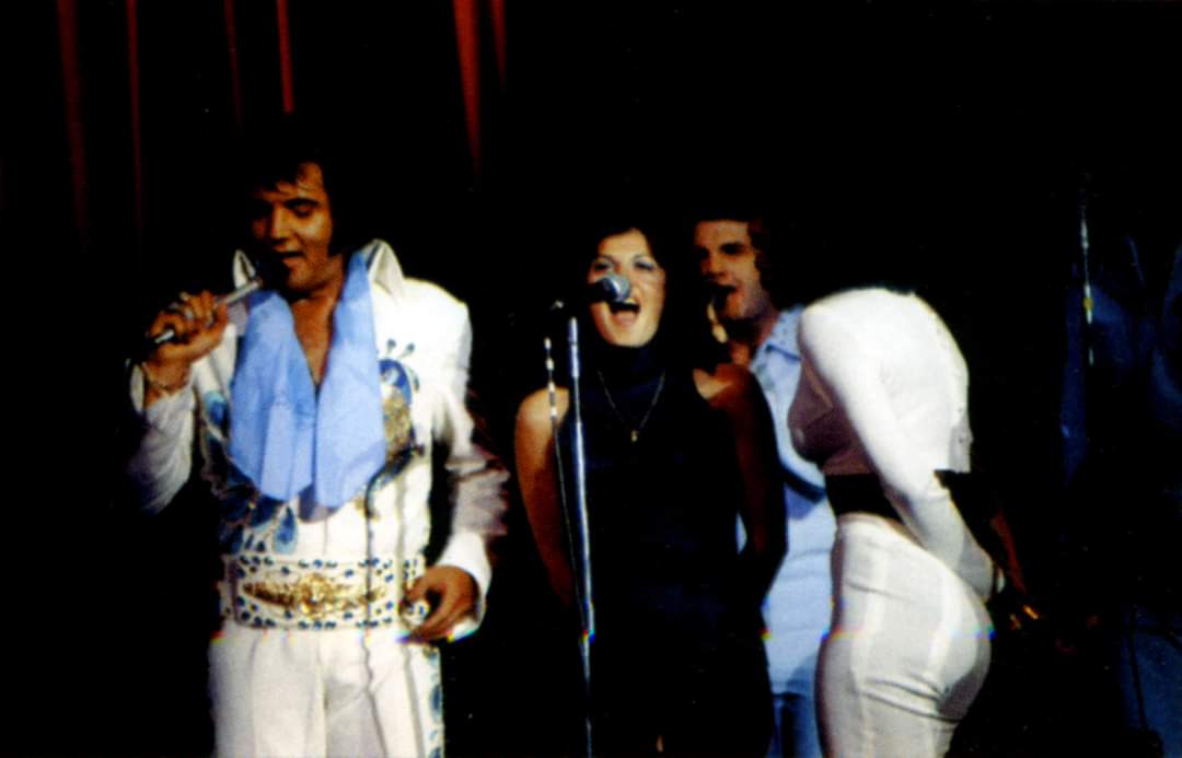 May 25th, 1974  Lake Tahoe Midnight Show. Elvis is wearing his most expensive jumpsuit : the Peacock Suit. #Elvis #ElvisPresley #ElvisHistory #Elvis1974 #Elvistheking #Elvis2024