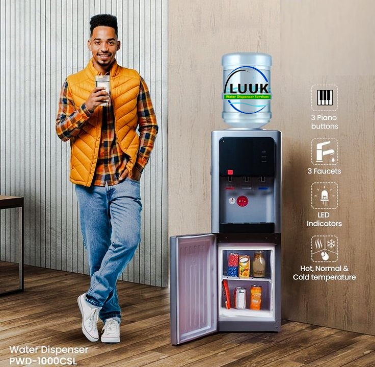 #WaterDispenser with Mini Refrigerator!

Combine function and convenience with style, seamlessly. Quench your thirst with cool and fresh drinking water, and enjoy chilled drinks and snacks anytime, anywhere.

Make life beautiful with our innovative and sleek design.   #Hydration