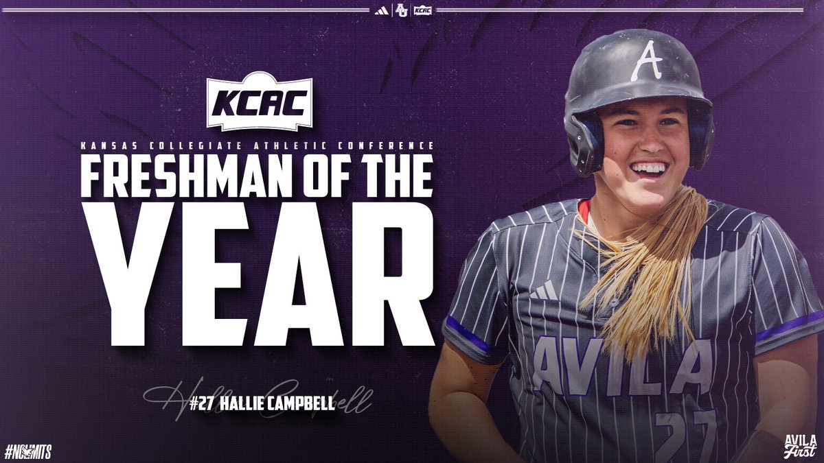 The best first-year player and the best overall player in <a href="/kcacsports/">Kansas Collegiate Athletic Conference</a> softball play at Avila University.

7 <a href="/Avila_Softball/">Avila University Softball</a> Eagles earned #KCACSB honors, headlined by individual awards for Chelsea Kurtz and Hallie Campbell!!

📰: avilaathletics.com/sports/sball/2…

#AvilaFirst | #NoLimits