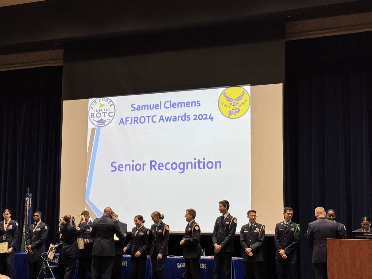 Tonight, I had the privilege of attending the AFJROTC awards ceremony at Samuel Clemens High School. I was filled with immense pride as I witnessed the dedication, discipline, and outstanding achievements of these remarkable cadets. Congratulations to all the Clemens AFJROTC…