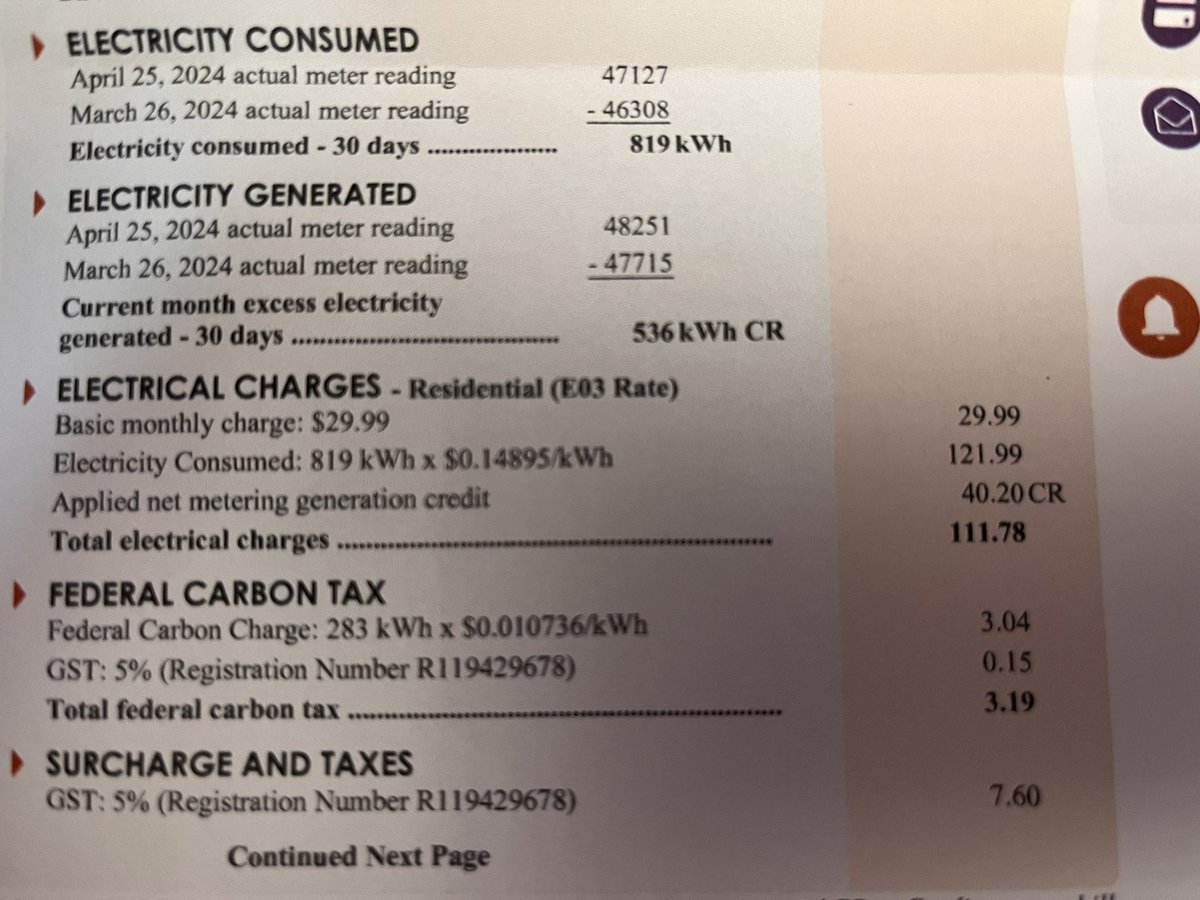Scott Moe’s crying about Carbon Tax costs but the cost you pay in Saskatchewan when you generate your own electricity, is a crime. Scott Moe has the power to do better by Saskatchewan residents, yet he refuses to. #skpoli