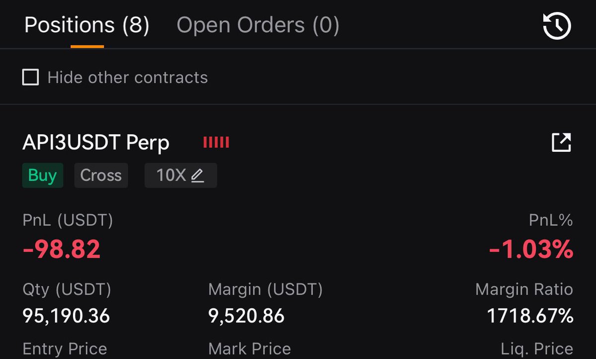 #API3 longed using 10000$ 10x leverage🚀

Lets see how it goes, expecting a big move in the coming days. Dyor🥰