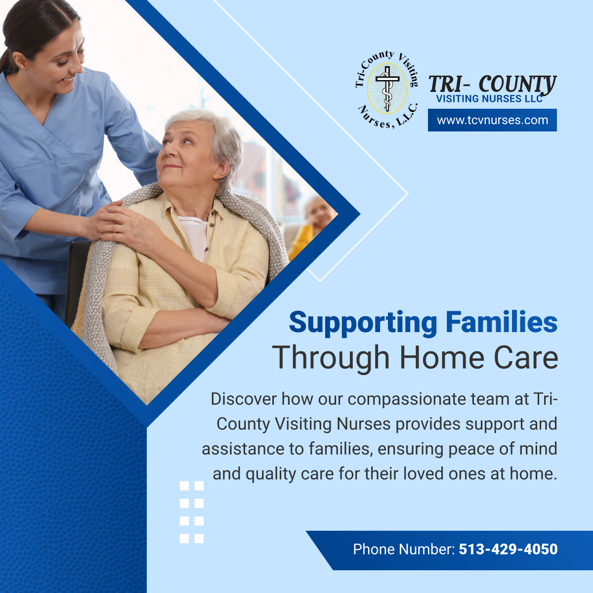 We're here to support families with compassionate care and assistance, providing peace of mind and ensuring the well-being of your loved ones at home. Contact us today! 

#CincinnatiOH #HomeHealthcare #FamilySupport