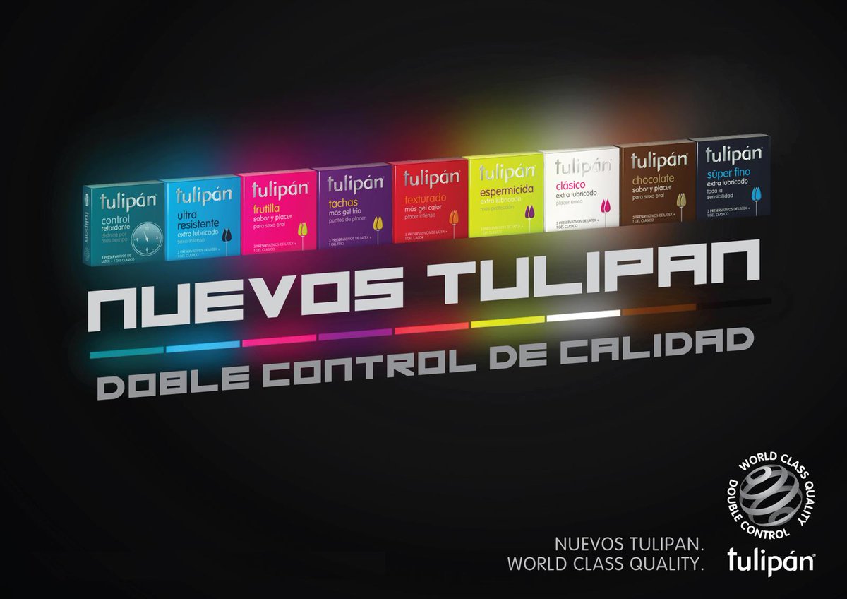 A HUEVO, A LO NACIONAL 

El segundo gol de CARNEIRO fue el
 #GolTulipán del partido.

Los únicos preservativos con gel íntimo de regalo, #TULIPÁN