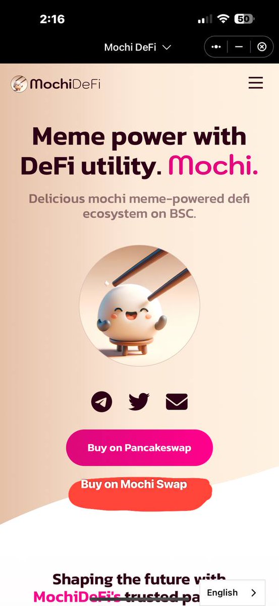 smallbitmatters's tweet photo. @itsFoxCrypto BSC play 😮 @Mochi_DeFi ($MOCHI)  solid chart doing well watch entries with 1M MC!!!

Staking dapp is live, special reward pools (btc,usdt)
Audited
Renounced
Unique staking with boosters.
CMC,CG
Low Tax 4/4

CA: 0x92072F045D0904e9a0cDfD48519f54c83Bf41e82

https://t.co/5BNs5vdpLF https://t.co/Vm4vf6eyqk