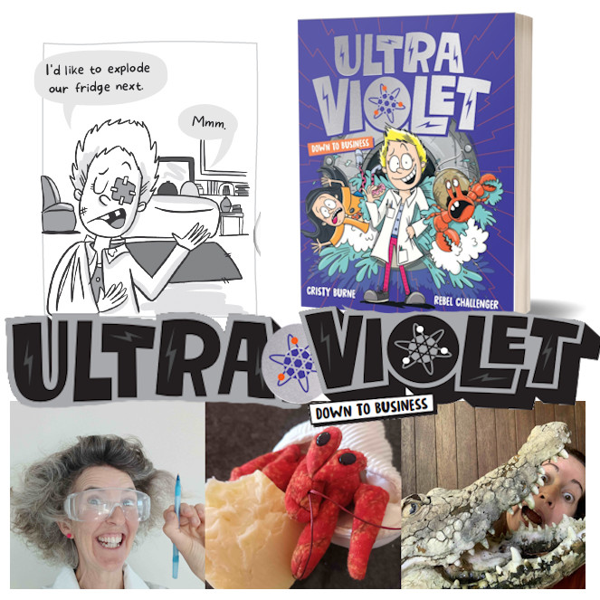 Cristy Burne (@cristyburne) on Twitter photo Ever wonder what your children get up to while you're away? Perhaps they're saving the world from alien invasion.
After all, it's the kind of day where anything can happen...
#graphicnovels #kidsgraphicnovels #kidlit #scicomm #middlegradereads #funnybooksforkids <a href="/LarrikinH/">Larrikin House</a> Ever wonder what your children get up to while you're away? Perhaps they're saving the world from alien invasion.
After all, it's the kind of day where anything can happen...
#graphicnovels #kidsgraphicnovels #kidlit #scicomm #middlegradereads #funnybooksforkids <a href="/LarrikinH/">Larrikin House</a>