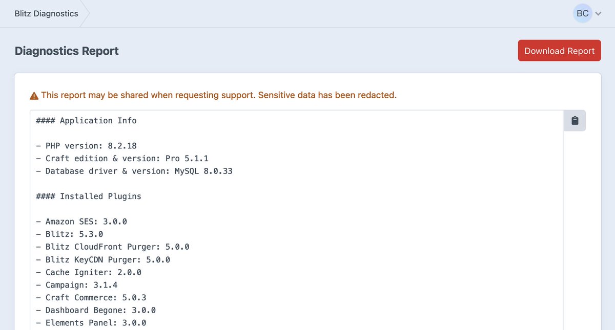 ben_pylo's tweet photo. Inspired by this @Website101Pod episode, Blitz now provides a diagnostics report that you can paste right into support requests.
Listen to the full episode at https://t.co/78i8dWBJb8 https://t.co/s1CFwKYOR1