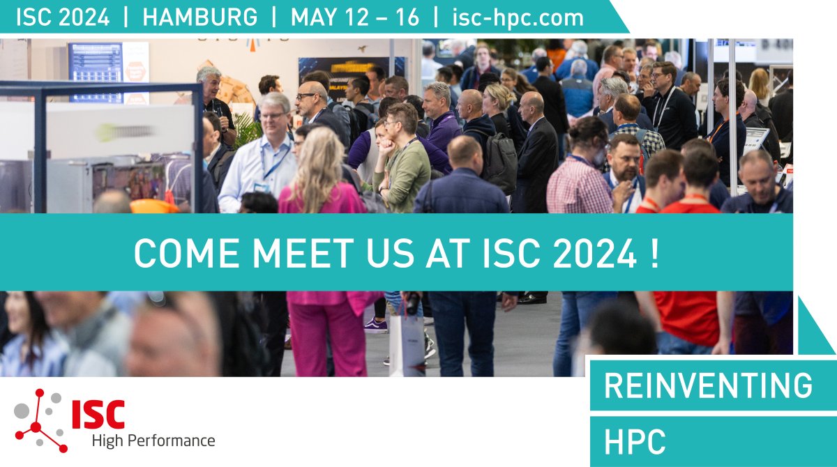 Connect with IXPUG at #ISC24 Hamburg! May 15 Users Group Meeting and May 16 Workshop. Community of experts sharing holistic views on next-gen system architectures, communication, I/O, and storage at scale. Details: ixpug.org/events #HPC #AI #openecosystem #oneAPI