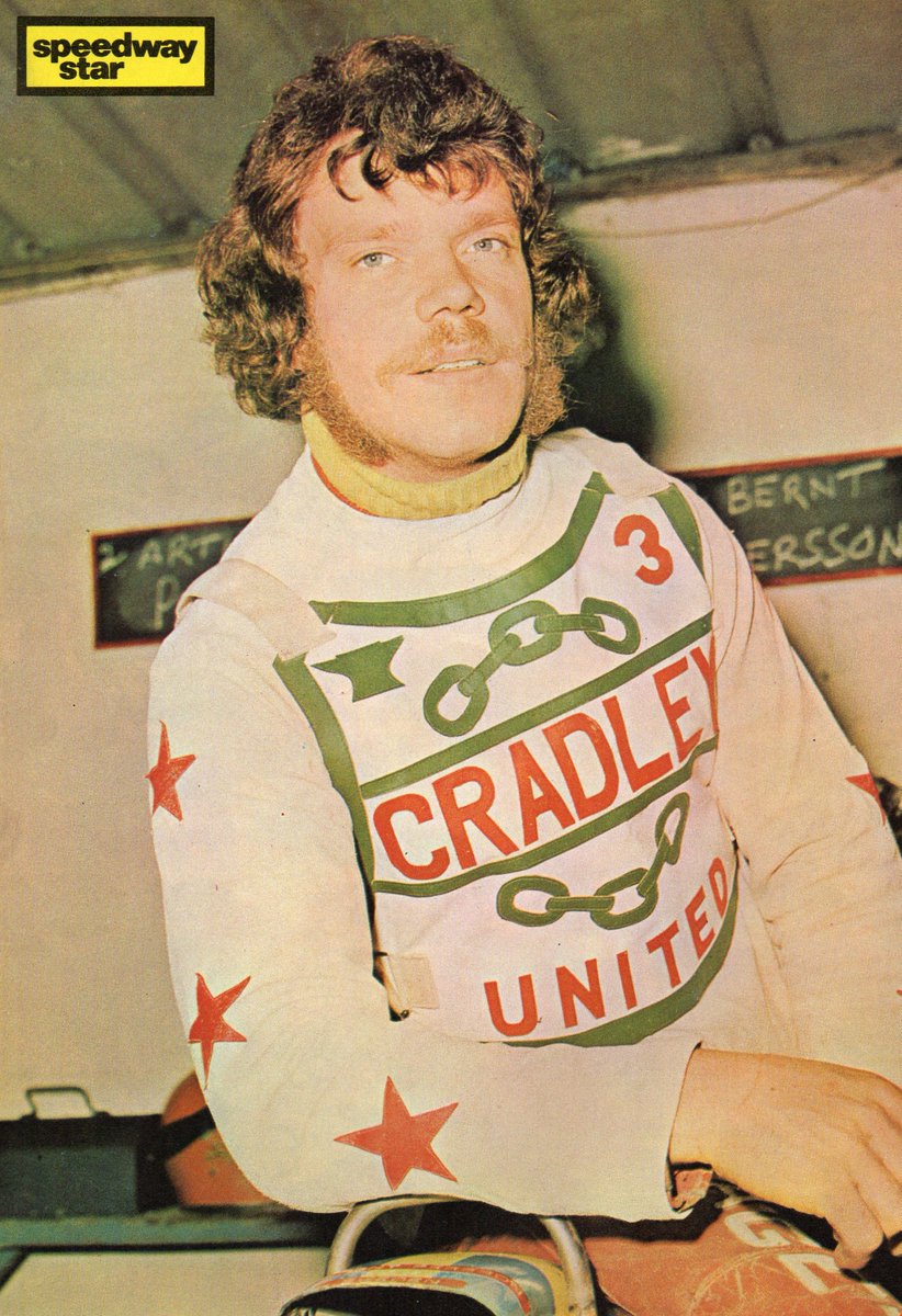 OTD in 1977 Bernt Persson won the 3rd Swedish Qualifying Round of the World Championship in Vastervik. Bernie scored 14 points & was joined on the podium by Soren Sjosten & Tommy Johansson. Also going through to the next stage, were Tommy Nilsson & Ake Fridell.