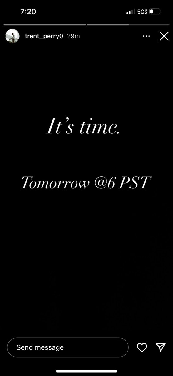 We watching 👀 @PointForwardPro @krisjohnsonlive Trent Perry announcement 6pm PT tomorrow night
