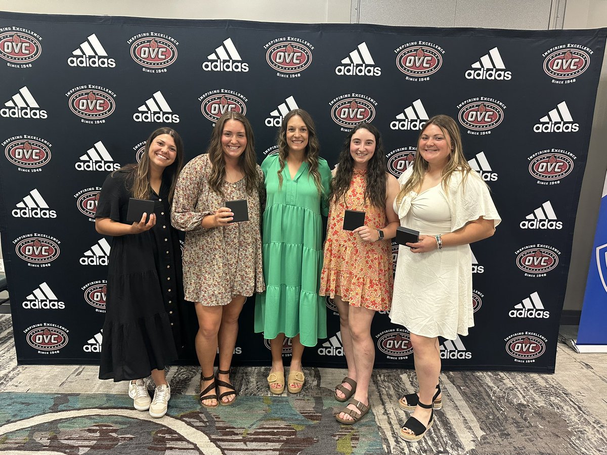 OVC Banquet🏆💐 So proud of this team!!!! Congratulations to our award winners- Kaci Fuller- All OVC First Team Kiersten Nixon- All OVC Second Team Katie Dreiling- All OVC Second Team Alli Robinson- All Newcomer