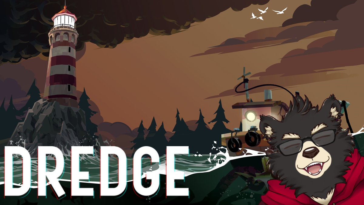 Verinter1's tweet photo. NOW LIVE ON TWITCH
Back to fishing! We're reeling up some scaries for a quick chill game of Dredge!
#VerinterLive https://t.co/qLzjIvGGkm