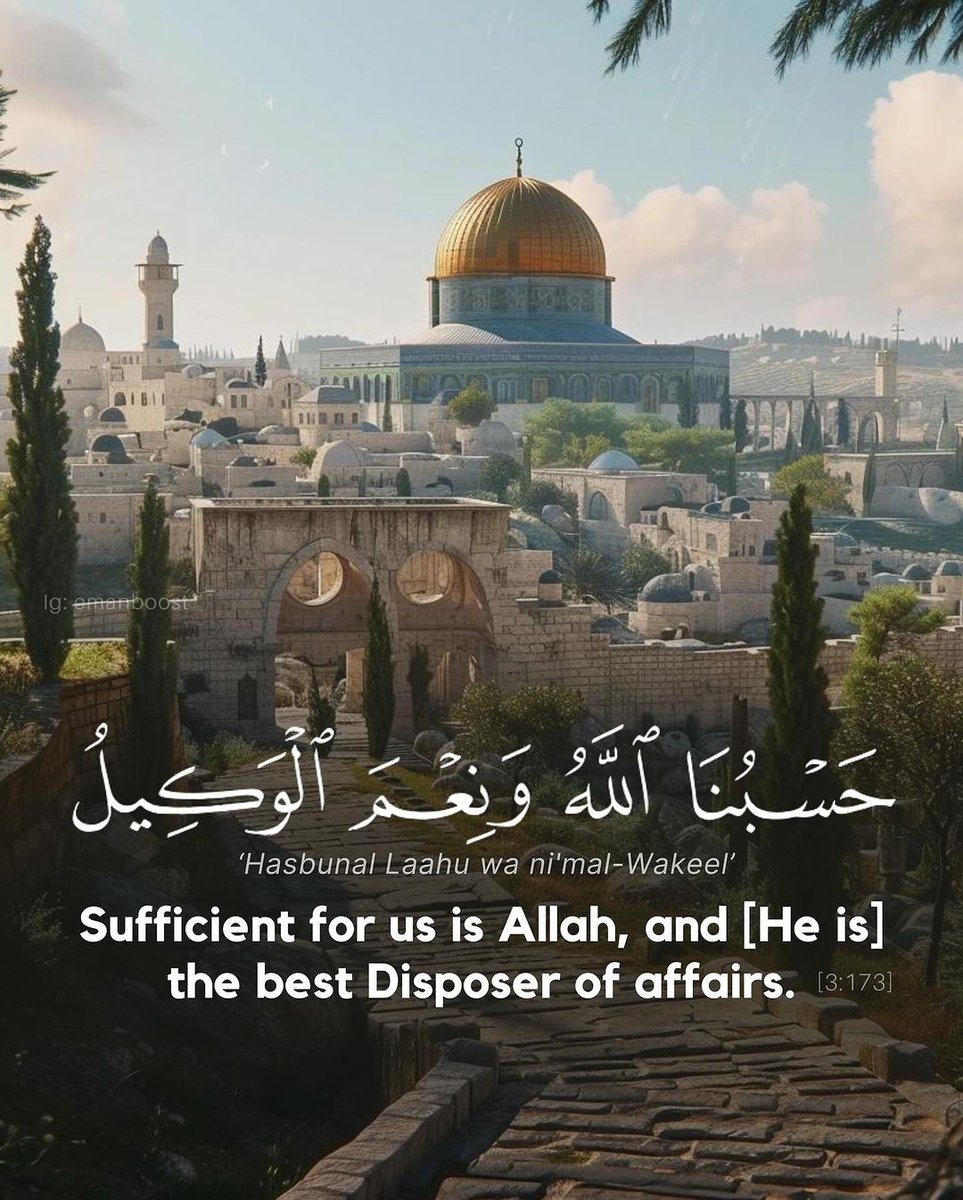 Sufficient for us is Allah, and [He is] the Best Disposer of affairs.