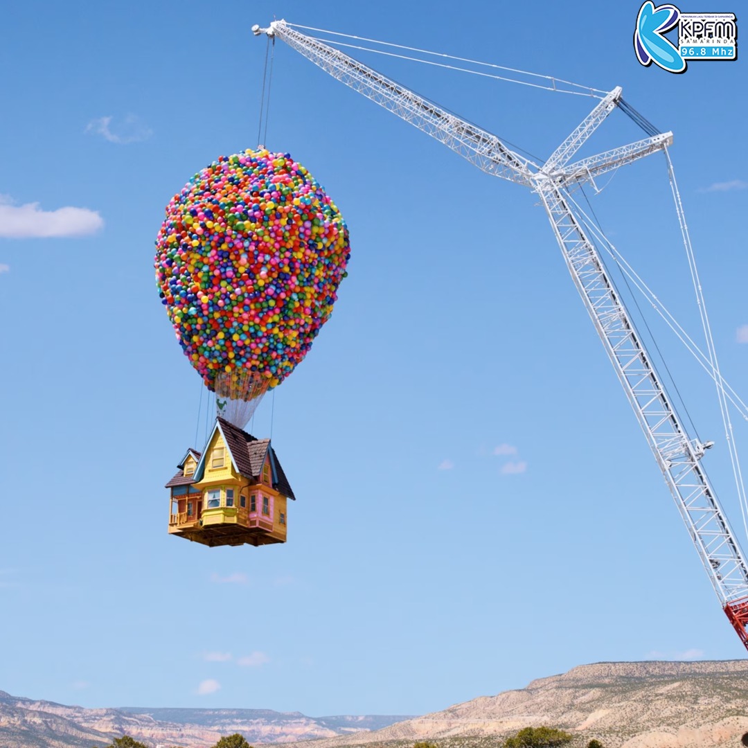 kasian kang paket, dilempar dong berarti?

gimana pendengar KP? mau nyobain?

#up #rumah #film #terbang #samarinda