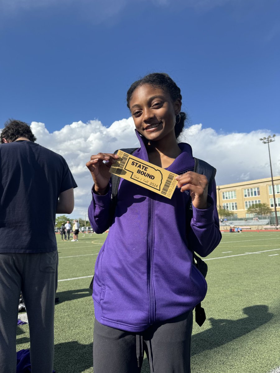 🚨New State Record🚨 Congrats to Jaiya Patillo for her 🥇in the 400m and setting a new School and Nebraska State Record!