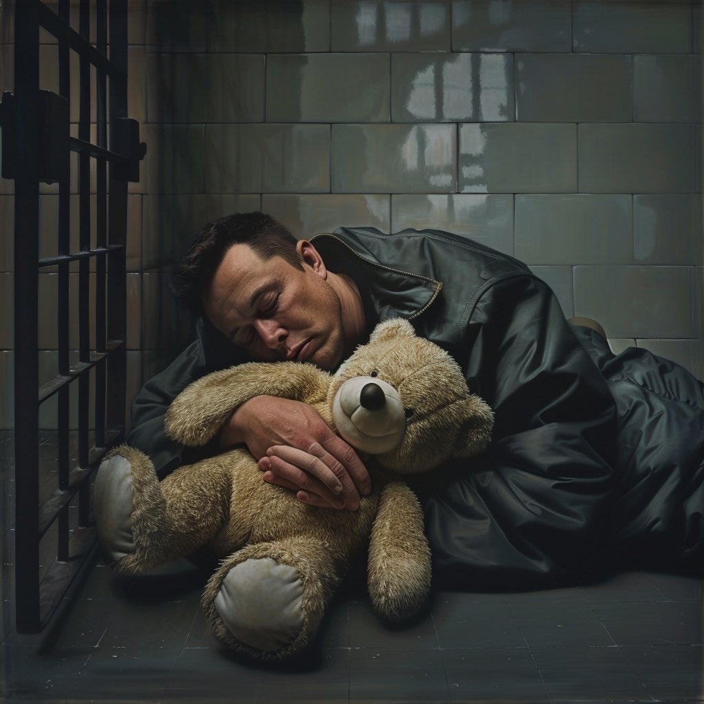 Day 12 in the Creator Detention Center at Gitmo, held without monetization. Time for Teddy and me to call it a night. We've spent another day plotting our escape, and while we may not be any closer to freedom, at least we've got each other. 

As we settle into our cots, Teddy…