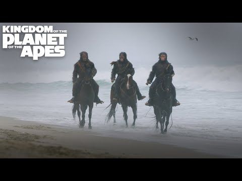 Check out the thrilling new video trailer for 'Kingdom of the Planet of the Apes I Apes On Horseback' 🦍🐎 Prepare for epic action and adventure in this highly anticipated film! Watch now: buff.ly/3yaDA96 🎥🍿 #KingdomOfTheApes #NewTrailer #ApesOnHorseback