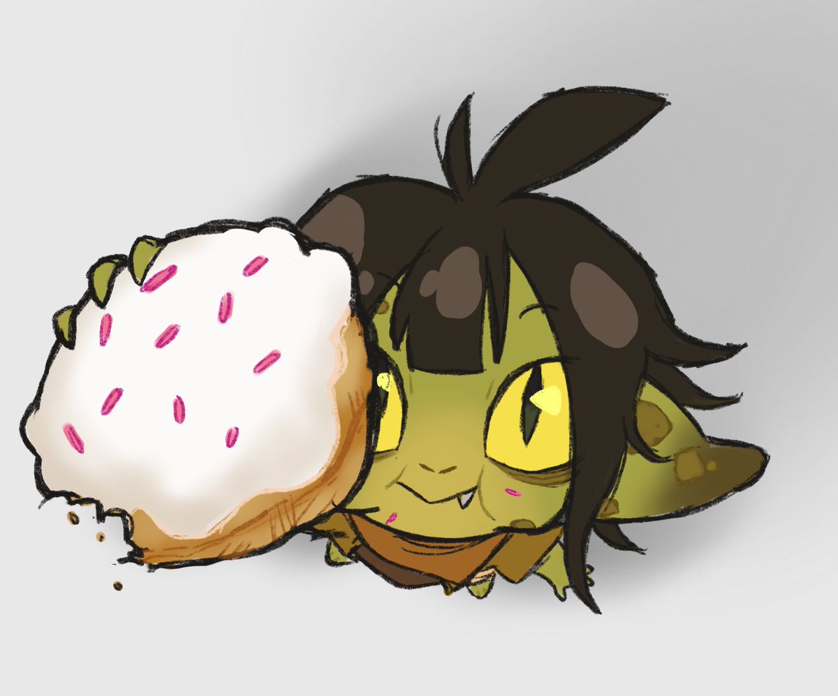 Gaz offers you a pastry (gently new)