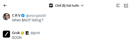 vncrypto91's tweet photo. Trầm cảm với #GROK
#NOTsoon https://t.co/SnYK8wz1Mu
