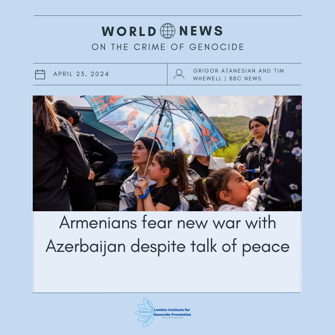 Armenians fear for their sovereignty as the threat for another war with Azerbaijan looms in light of contemptuous peace talks. Armenian PM @NikolPashinyan has said that Azerbaijan is planning to initiate 'a new, large-scale war' and has agreed to hand over four abandoned