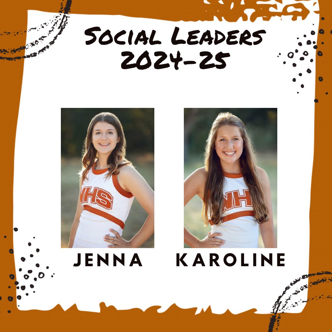 Introducing our cheer leadership team for the 2024-25 school year! Congratulations ladies! 🧡