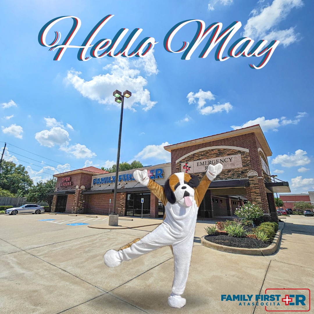 May is here, and we’re ready to make it amazing! 🌸💫 Whether it’s a sunny day or a stormy night, remember, we’re always open and ready to serve you with a smile! 😊🏥 #WelcomeMay #AlwaysOpen #FamilyFirstER #FFER#FFERAtascocita #itsgonnabemay