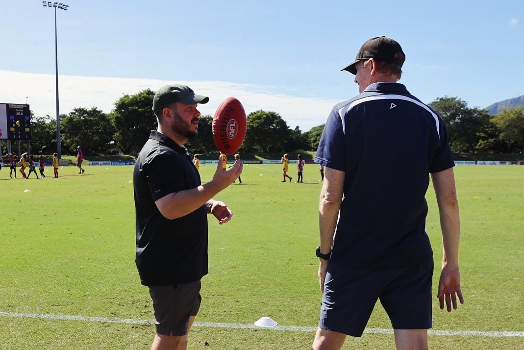 SPORT SIGN-UP: AFL certainly holds its own in the sporting scene in Townsville, with hundreds of young people signing up to various clubs across the community. It was great to attend the recent ‘Gather Round’ event, and see so many junior’s running around having fun.