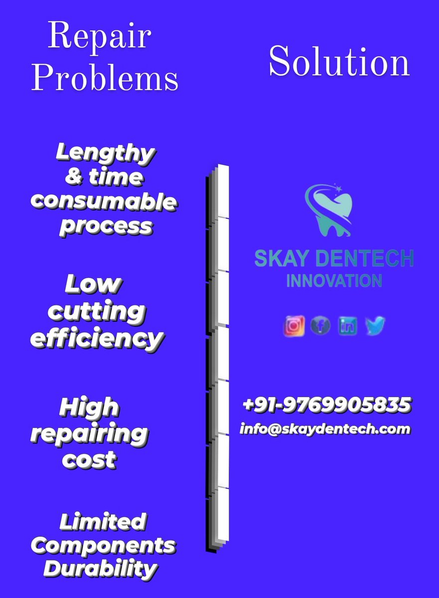 #dentalhealth #dentalclinic #dentalcare #dentalequipment #dentalhandpiece #dentalservice #repairshop #endodontics #endodontist #dentist #dentistry #Dentist #dentalimplants #dentalhygiene #SkayDentech @soham1087