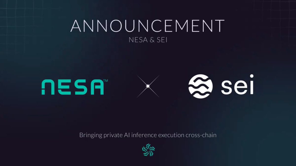 📣 @nesaorg vừa công bố hợp tác với SEI lỏ quen thuộc của chúng ta trong việc phát triển công nghệ AI cross-chain.
👉Nhân dịp này Nesa cũng thêm chiến dịch mới trên #Galxe giúp anh em kiếm thêm điểm và OAT
Toàn bộ là các nhiệm vụ mạng xã hội rất dễ…