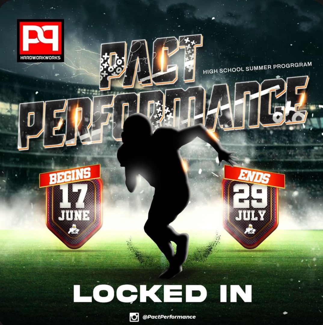 Excited to work this summer <a href="/PactPerformance/">Pact Performance</a>