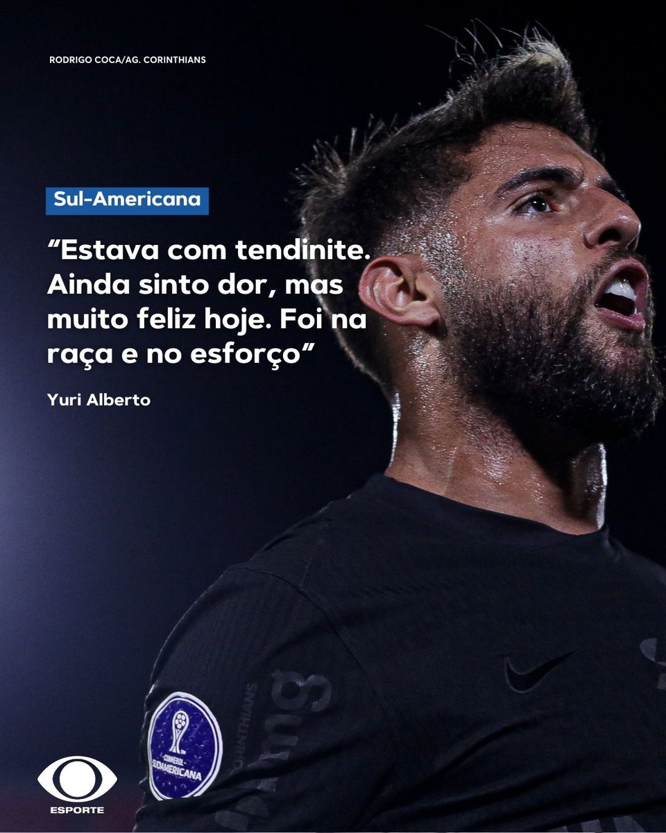 JOGOU COM DORES! Yuri Alberto foi um dos responsáveis pela vitória do Corinthians na noite dessa terça-feira (7), contra o Nacional, por 2 a 0. O camisa 9 do Timão, que marcou um dos gols, revelou que atuou com dores. “Vim de dias difíceis com muitas dores. Estava com tendinite…