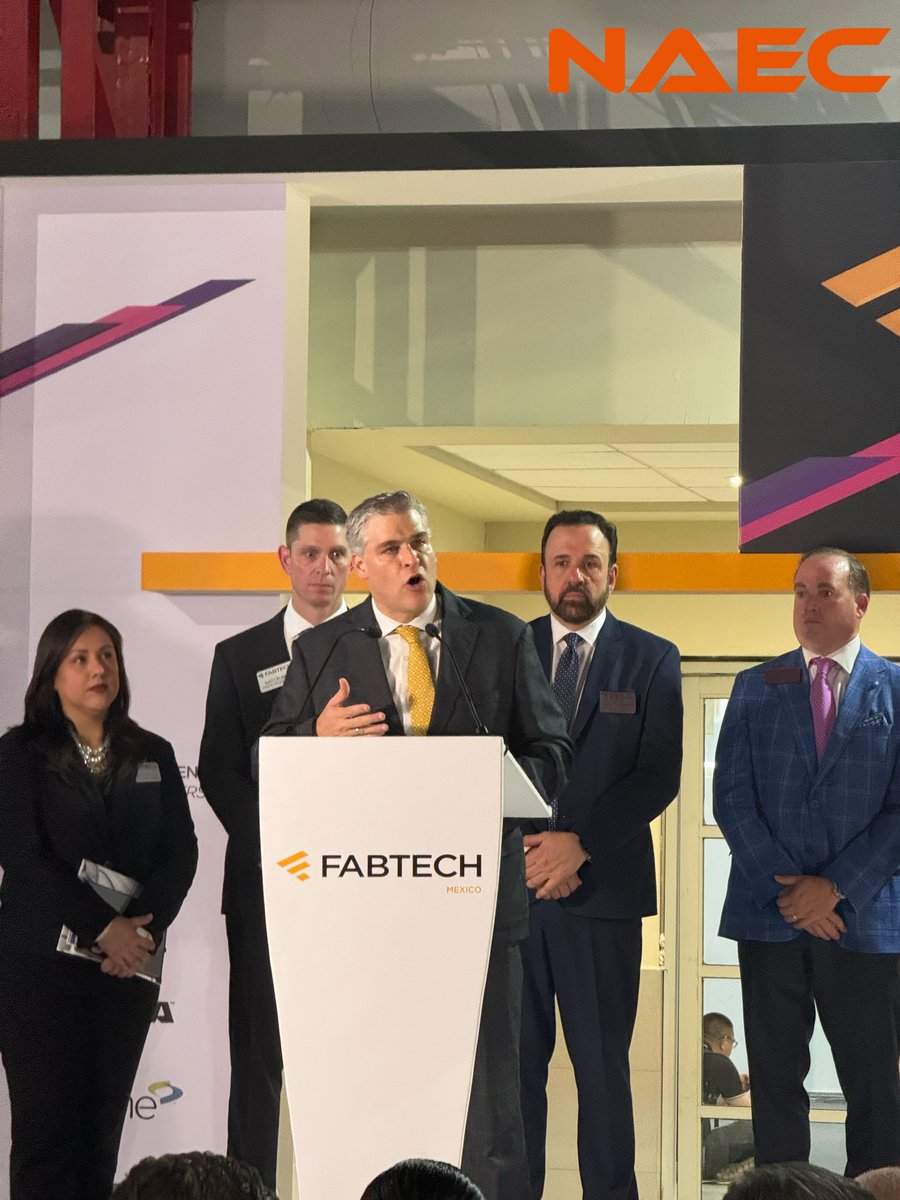 NAEC025's tweet photo. NAEC is now at Fabtech Mexico! 🚀 
Join us for three exciting days as we showcase our cutting-edge energy engineering and construction machinery solutions.💪🔧 
Find more products via：https://t.co/KdmwLODkGf
#FabtechMexico #productionlines #weldingproductionline #NAEC https://t.co/R6ts3vbgsJ