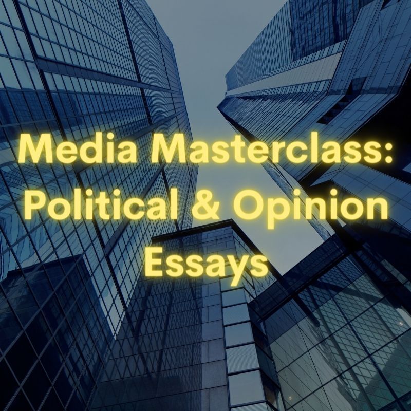 Today we are also launching our new bundle Media Masterclass: Political & Opinion Essays! This bundle includes Jennifer Mills' new course, PLUS Bridie Jabour's popular ‘Opinion Writing’ course. @millsjenjen @bkjabour Find more info here: buff.ly/3yjOPvN